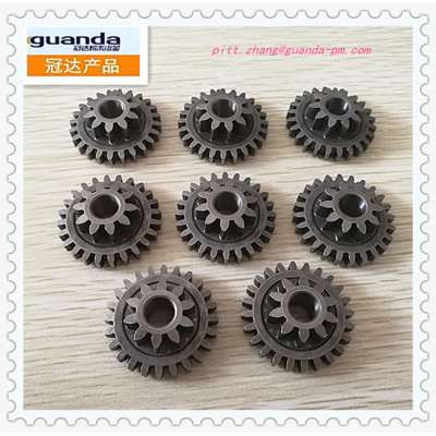 powder metallurgy double sintered gear for electric tools